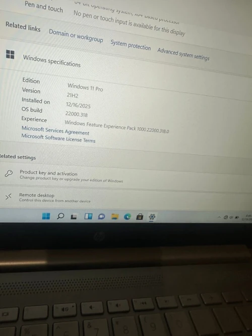 HP Laptop i7-1165G7