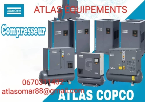 Compresseur a vis atlas copco