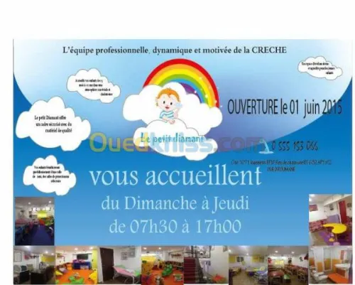 Ouverture le 01 juin 2015