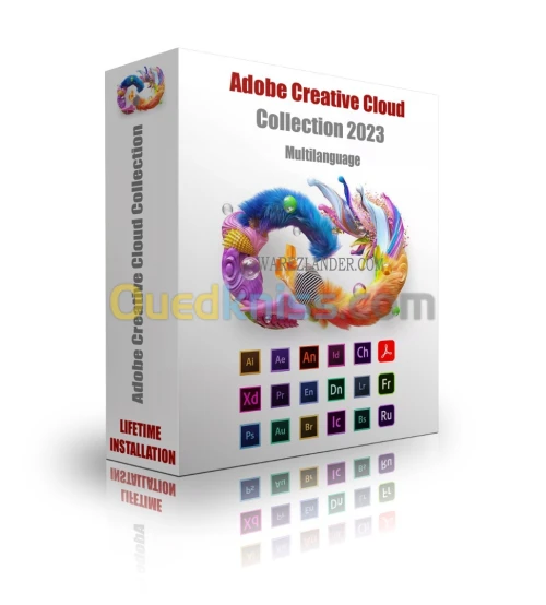 creative cloud Livré sur un flash disque