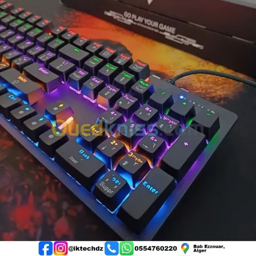 Claviers Jedel KL-138 Gaming