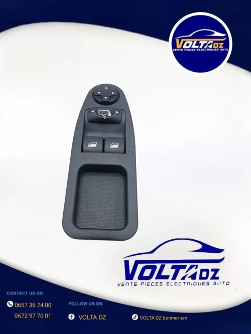 Bouton lève-vitre peugeot expert 3 , citroen jumpy ,côté chauffeur   