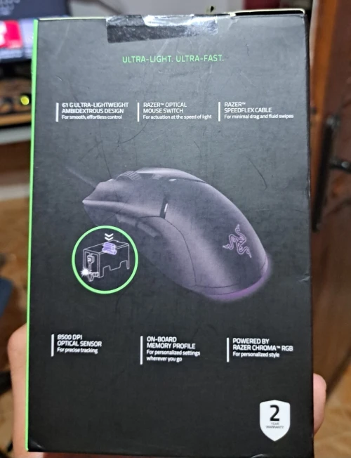 Clavier redragon fizz k617w rgb / souris Razer viper mini