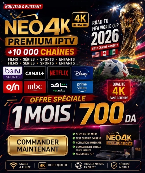 Neo4k iptv 1 mois