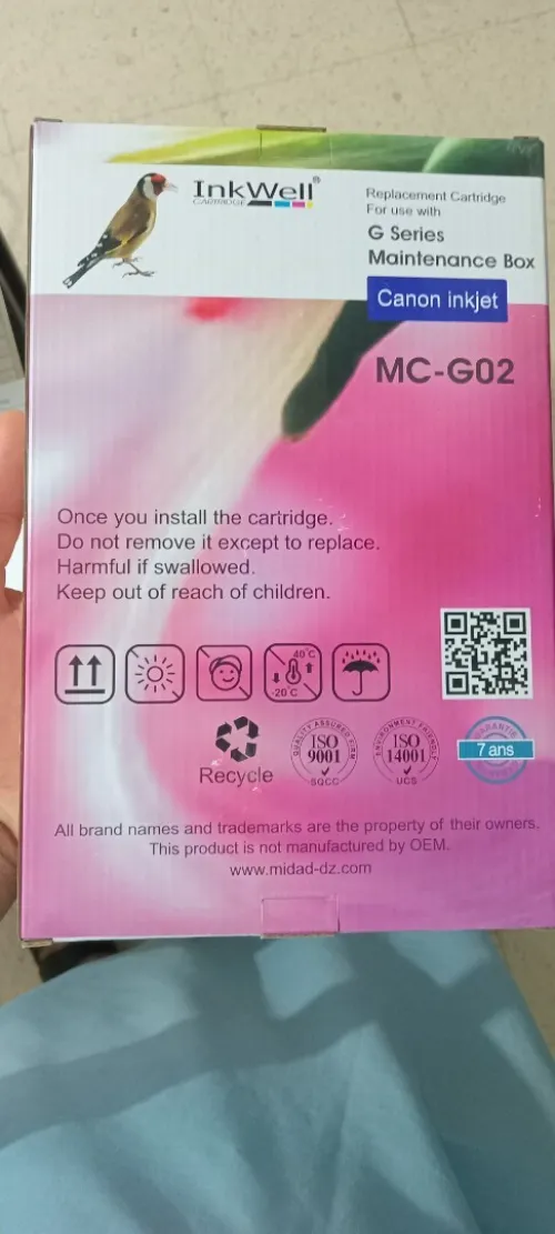 Remplacement cartridge for canon PIXMA G3020 G3040 G680 GX580 G640 G540 G620 G720 G650 G750