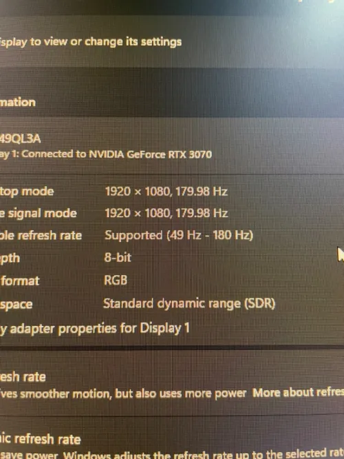 Asus Monitor vg249ql3a