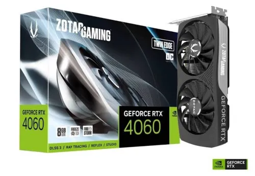 Carte graphique zotac rtx 4060 8 gb oc dual fan neuf 