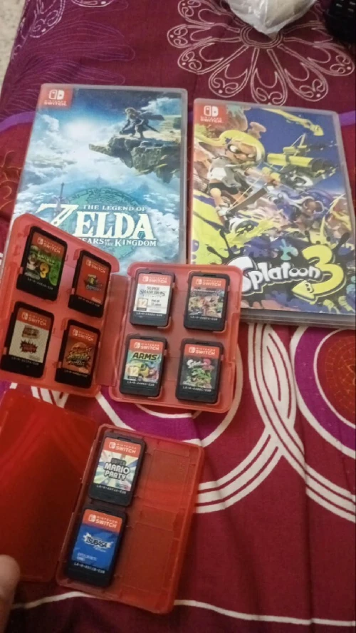Nintendo Switch version européenne avec jeux