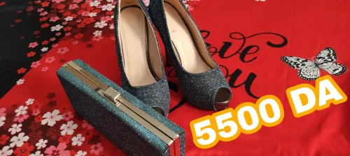 chaussure a talent avec pochète 