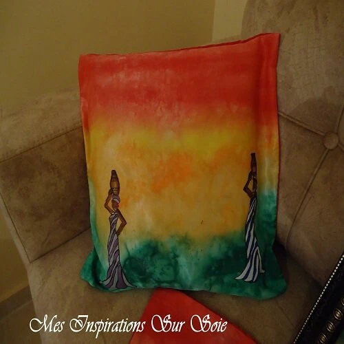 Cadres et coussins Femme Africaine