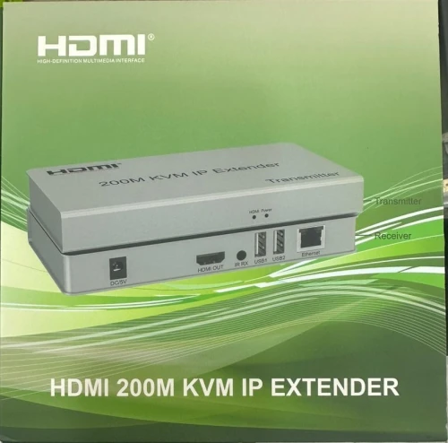 EXTENDER HDMI KVM 60M/120M/200M iP