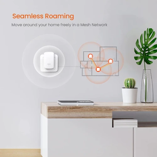 TENDA MW5  3-Pack AC1200 Système Wi-Fi Mesh pour Toute la Maison