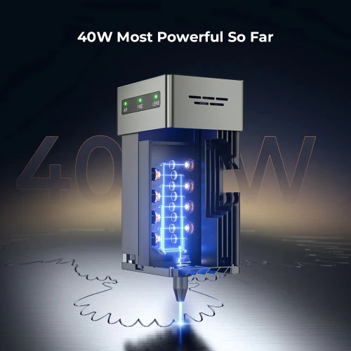 Creality Falcon 2 40Watt Machine Laser de Découpe et Gravure-marquage