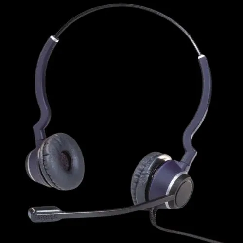 JABRA BIZ2300/CLEYVER STEREO QD Casque Filaire avec Microphone Antibruit Pour PC / Téléphones FIX ..