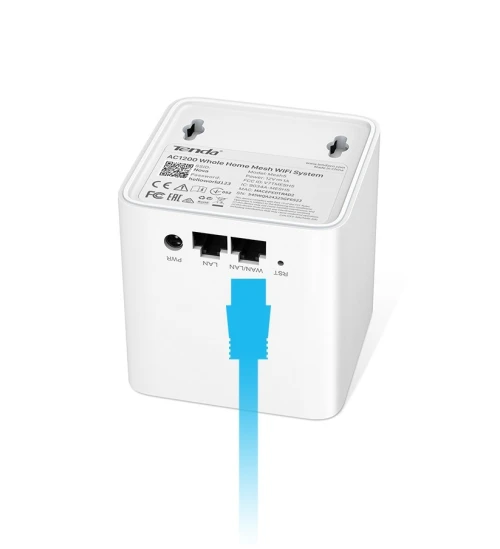 TENDA MW5  3-Pack AC1200 Système Wi-Fi Mesh pour Toute la Maison