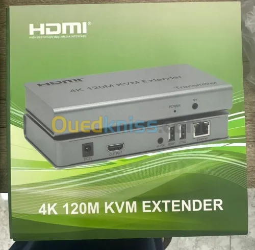 EXTENDER HDMI KVM 60M/120M/200M iP