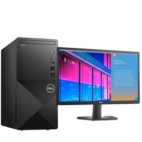 PC DE BUREAU DELL VOSTRO 3910 i3-12100 RAM 8G 256 SSD NVMe WiFi GRAVEUR DVD Écran Dell 22