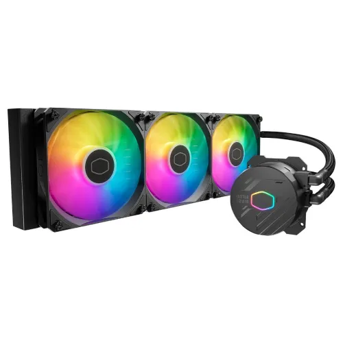 COOLER MASTER MASTERLIQUID 360L CORE ARGB - WATERCOOLING BLACK EDITION - INTEL ET AMD - 3 FAN 120 MM