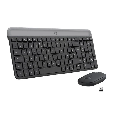 Ensemble ( Pack / Kit ) Clavier Souris Logitech Ultra Fin MK470 Sans Fil/azerty
