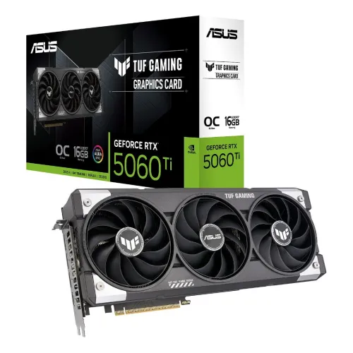 CARTE GRAPHIQUE ASUS TUF Gaming GeForce RTX 5060 Ti OC Edition 16GB