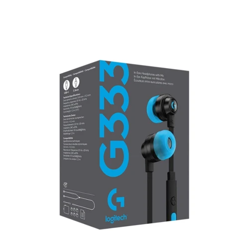 ECOTEUR LOGITECH GAMING G333 AVEC MICRO NOIR