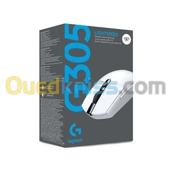 SOURIS LOGITECH SANS FIL GAMING G305 BLACK-WHITE