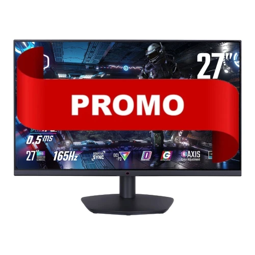ECRAN COOLER MASTER GM27-FFS - 27" FHD - FAST IPS - 165 HZ - 0,5MS - ADAPTIVE SYNC - HDMI - DP