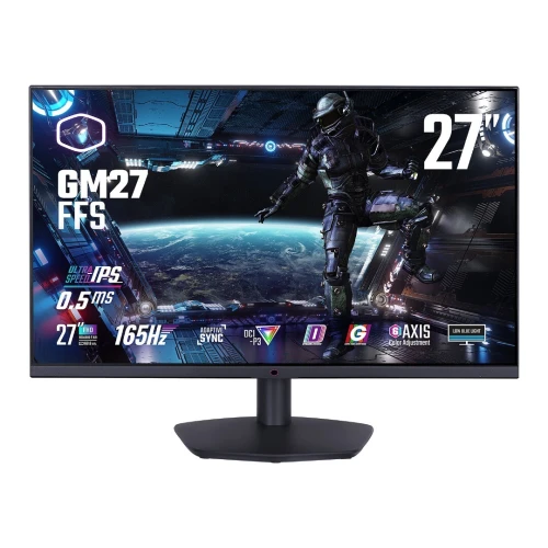 ECRAN COOLER MASTER GM27-FFS - 27" FHD - FAST IPS - 165 HZ - 0,5MS - ADAPTIVE SYNC - HDMI - DP