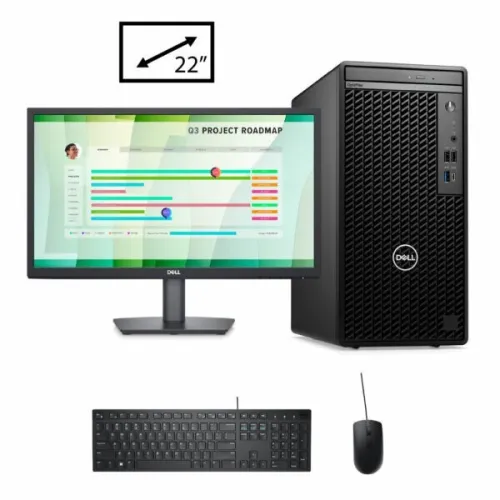 DESKTOP DELL OPTIPLEX 7010 i3-13100 - 8Go - 512 Gb SSD - Ecran 22 POUCE