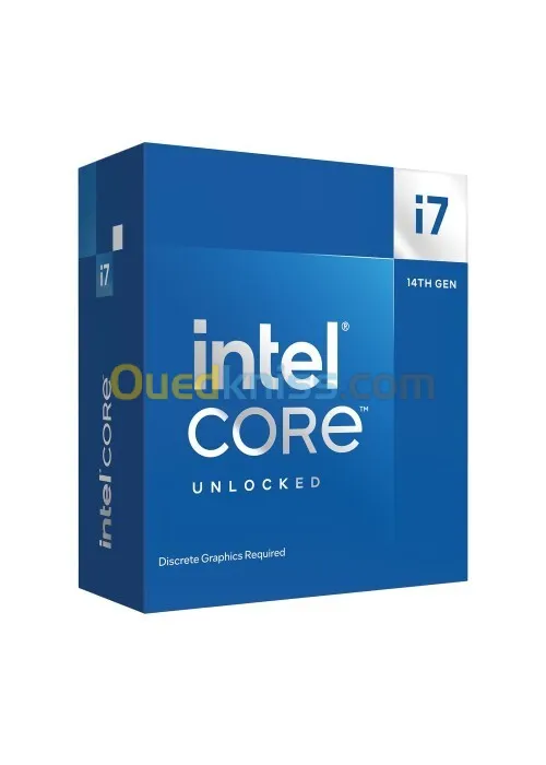 CPU INTEL CORE I7 14700KF (3.4 GHz / 5.6 GHz / 20 Cores / 28 Threads / 33 MB L3 Cache )