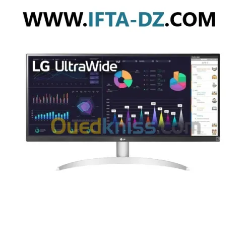 Ecran LG 29WQ600-W 29 Pouces Ultrawide FHD/Dalle IPS/21:9/HDR10/100Hz/5Ms/HDMI/DP/USB-C
