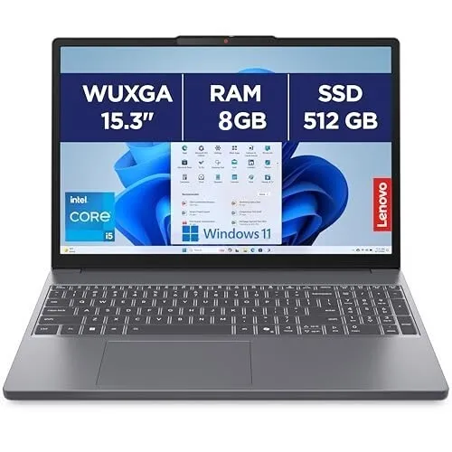 LENOVO IDEAPAD SLIM 3 15IRH8 - CORE i5-13420H - 8GO - 512GO SSD NVME - 15.6" FHD - INTEL UHD - GRIS