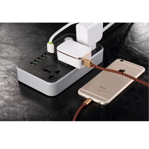 MULTIPRISE LDNIO SE3604 3 PRISES + 6 USB 2500W