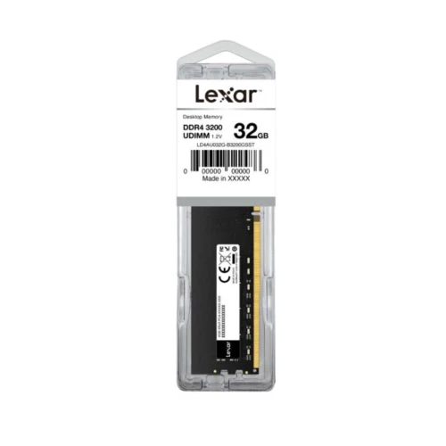 RAM DESKTOP DDR4 32GB 3200 LEXAR  sur config