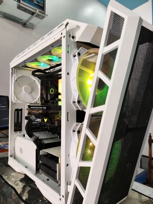 Pc Station Architecture Montage 3d