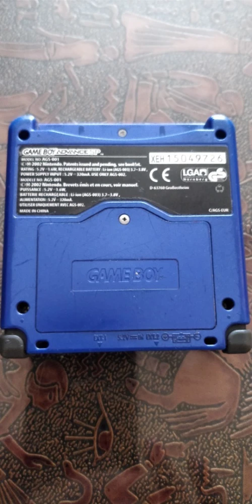 Gameboy advance sp