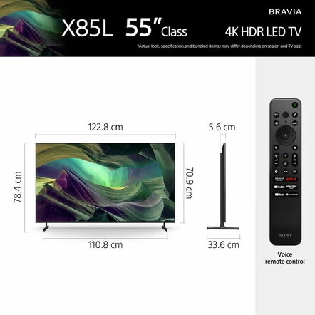 Sony Bravia KD-55X85L 139 cm 4K HDR Smart