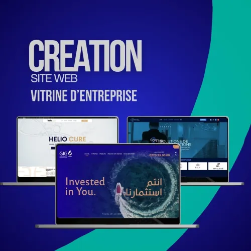 Création site web Vitrine pour entreprise