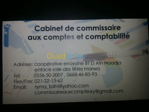 commissariat aux comptes et compta