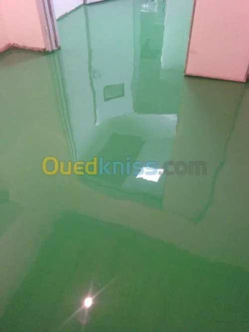 Revêtement epoxy risine