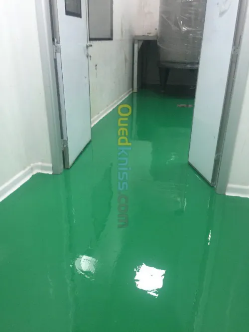 Revêtement epoxy risine