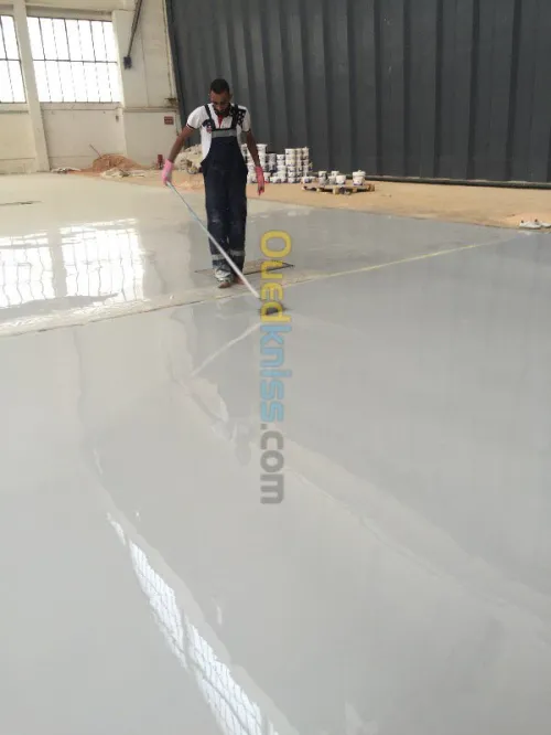 Revêtement epoxy risine