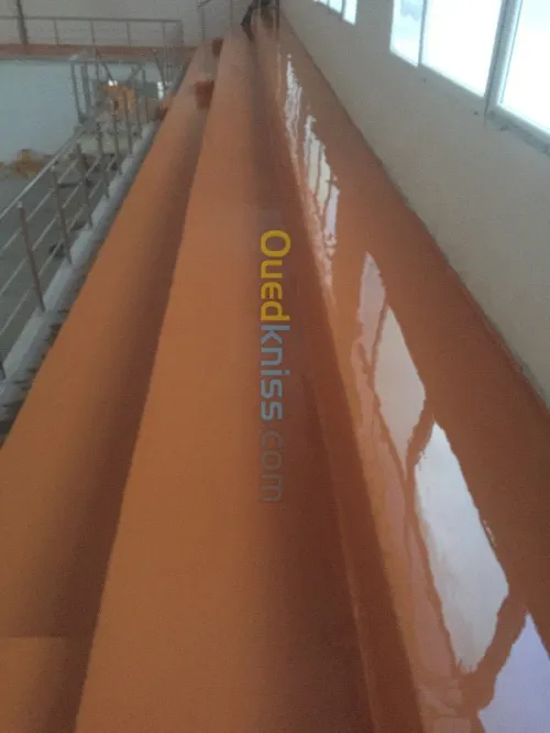 Revêtement epoxy risine