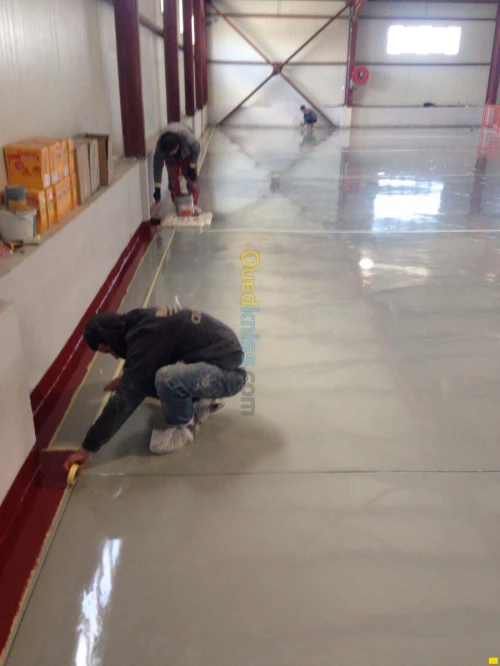 Revêtement epoxy risine