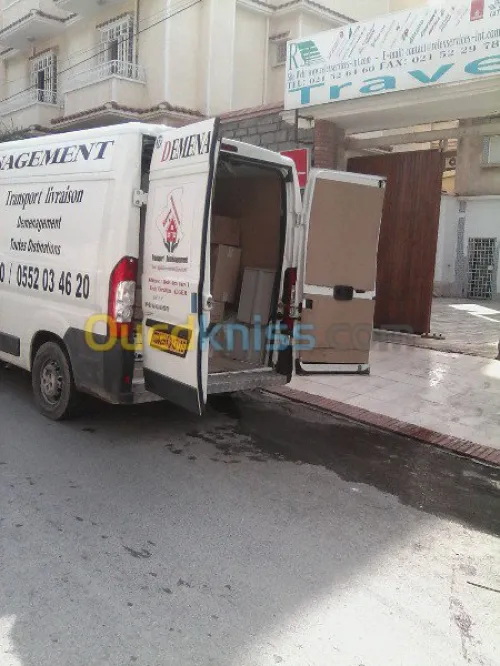 DÉMÉNAGEMENT  TRANSPORT 7/7J نقل و الترحيل الاثاث ^^