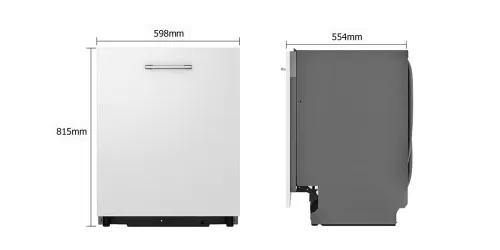 LG DBC425TS  Lave-Vaisselle Encastrable QuadWash 14 Couverts TrueSteam Inverter Direct Drive