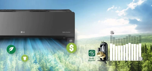 LG climatiseur 12000 BTU Artcool T3 TROPICAL INVERTER