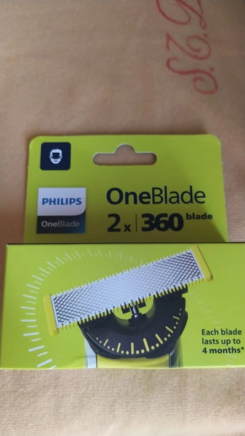 Lames de rechange 360 one blade de philps/شفرة الحلاقة فيلبس ون بليد 360 درجة قابلة للغسل