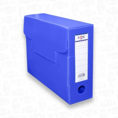 Boite à archive en Plastique Alvéolaire Dos 10