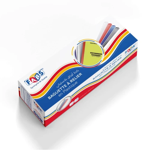 Baguette à relier en plastique